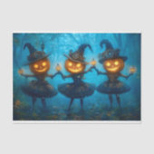 Beängstigend Steampunk Tutu Pumpkin Girls AB9 Deco Seidenpapier (Vorderseite)