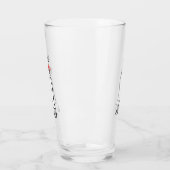 Beängstigend und hell Candy Cane Ghost Glas (Links)