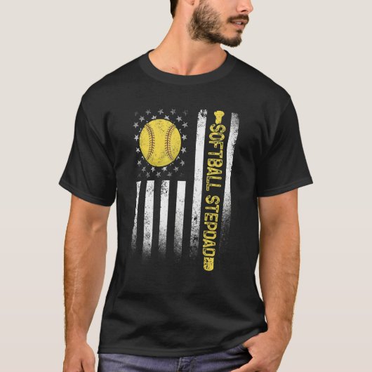 Beängstigend US-amerikanische Flaggensoftware Step T-Shirt (Vorderseite)