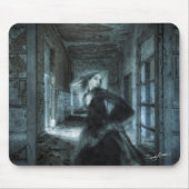 Beängstigend Viktorianischer Girl Ghost in der Hal Mousepad (Vorne)