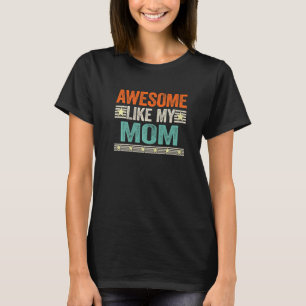 Beängstigend Vintag wie meine Mama Männer Frauen K T-Shirt