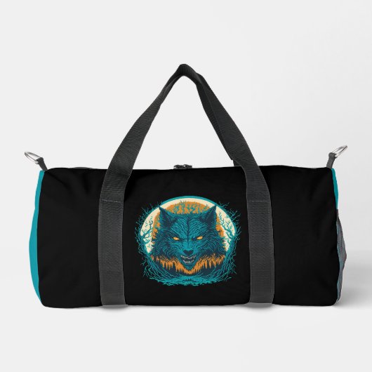 Beängstigend Werewolf Duffle Bag (Vorderseite)