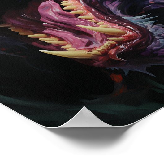 Beängstigend Werewolf Poster (Ecke)