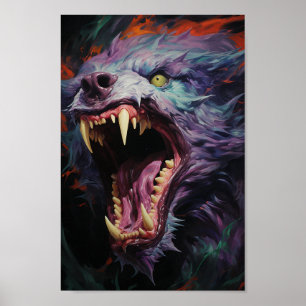 Beängstigend Werewolf Poster