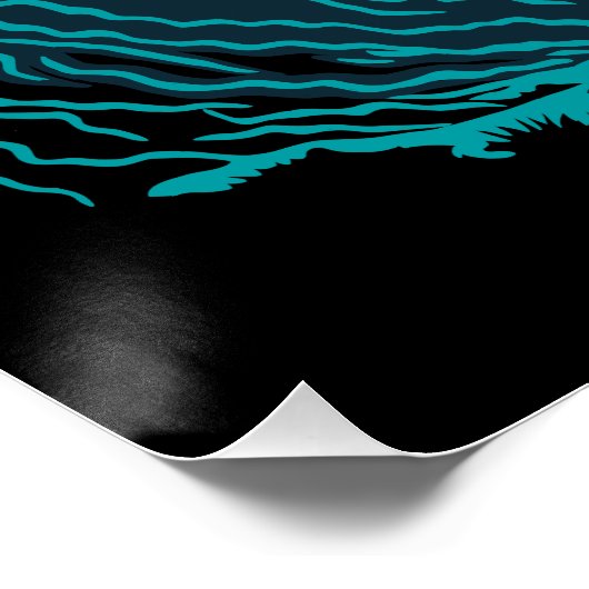 Beängstigend Werewolf Poster (Ecke)