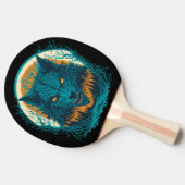 Beängstigend Werewolf Tischtennis Schläger (Seitenansicht)