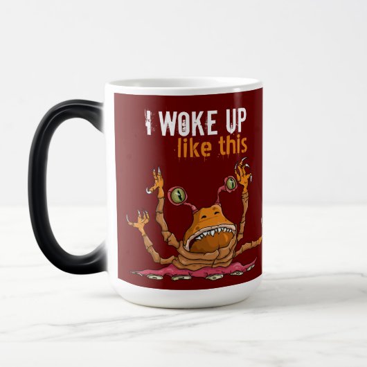 Beängstigende Alien Verwandlungstasse (Links)