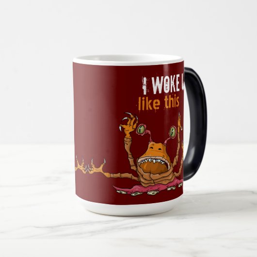 Beängstigende Alien Verwandlungstasse (VorderseiteRechts)