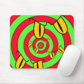 Beängstigende Augen Mousepad (Mit Mouse)