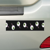 Beängstigende Augenbrauen schwarz Autoaufkleber (Auf Auto)