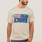 Beängstigende australische Flagge T-Shirt (Vorderseite)