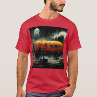 BEÄNGSTIGENDE BAHNHÜTTE IN Florida SPUK T-Shirt