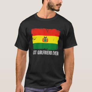 Beängstigende Bolivien Flag Beste Freundin je Patr T-Shirt