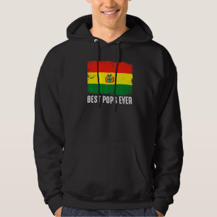 Beängstigende Bolivien-Flagge Beste Pop je patriot Hoodie