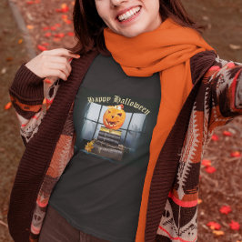 Beängstigende Bücher zu Halloween T-Shirt
