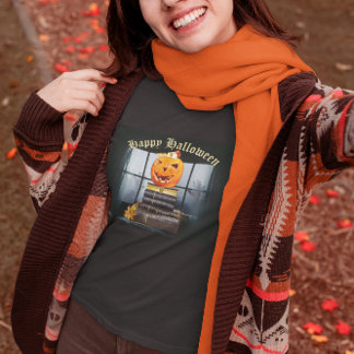 Beängstigende Bücher zu Halloween T-Shirt
