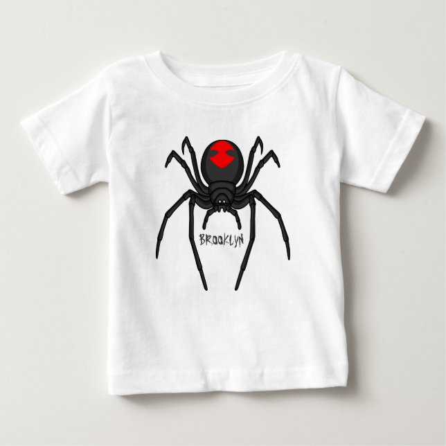 Beängstigende Cartoon-Abbildung Baby T-shirt (Vorderseite)