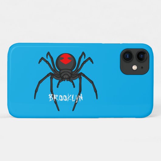 Beängstigende Cartoon-Abbildung Case-Mate iPhone Hülle (Rückseite (Horizontal))