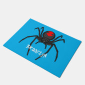 Beängstigende Cartoon-Abbildung Fußmatte (Schrägansicht)