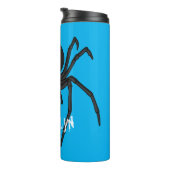 Beängstigende Cartoon-Abbildung Thermosbecher (Nach rechts gedreht)