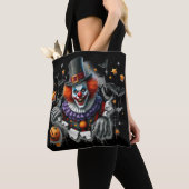 Beängstigende Clown Halloween-Beutel-Tasche Tasche (Von Nahem)