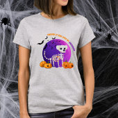 Beängstigende Dackel Halloween Vollmond T - Shirt
