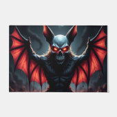 Beängstigende Dämonenmatte Fußmatte (Vorderseite)