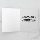 BEÄNGSTIGENDE EVIL CLOWN BIRTHDAY CUDDLES Cards Karte (Innenseite)
