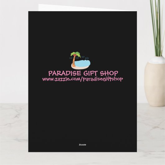 BEÄNGSTIGENDE EVIL CLOWN FUNNY BIG BIRTHDAY CARD KARTE (Rückseite)