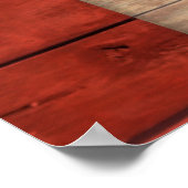 Beängstigende Flagge Kanadas Poster (Ecke)