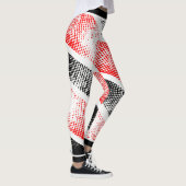 Beängstigende Flagge von Trinidad und Tobago Leggings (Rechts)