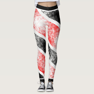Beängstigende Flagge von Trinidad und Tobago Leggings