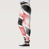 Beängstigende Flagge von Trinidad und Tobago Leggings (Links)
