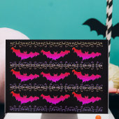 Beängstigende Fledermäuse Karte