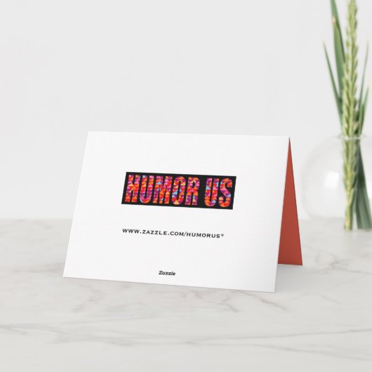 Beängstigende Fledermäuse Karte (Rückseite)