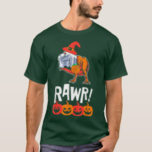 Beängstigende Frauenfeindin Halloween TRex Tyranno T-Shirt