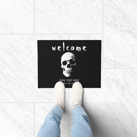 Beängstigende Furcht-Horror zu Halloween-Fans will Fußmatte (Indoor)