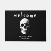 Beängstigende Furcht-Horror zu Halloween-Fans will Fußmatte (Vorderseite)