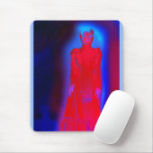 Beängstigende Geisterdame Mousepad (Mit Mouse)