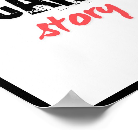 Beängstigende Geschichte Poster (Ecke)