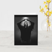 Beängstigende Gesichtshaut Horror Ghost Herz Hände Karte (Gelbe Blume)