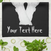 Beängstigende grauenhafte Monsterhand Handtuch (Gefaltet)