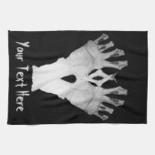 Beängstigende grauenhafte Monsterhand Handtuch (Horizontal)