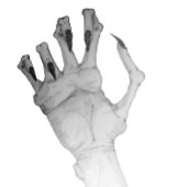 Beängstigende grauenhafte Monsterhänder Puzzle