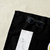 Beängstigende Grunge Liebe LGBTQ Pansexual Pride F Strandtuch (Beispiel)