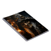 Beängstigende Halloween-Altzeitschrift - Phantasti Notizblock (Rechte Seite)