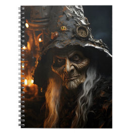 Beängstigende Halloween-Altzeitschrift - Phantasti Notizblock