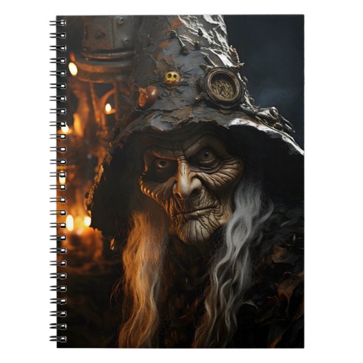 Beängstigende Halloween-Altzeitschrift - Phantasti Notizblock (Vorderseite)