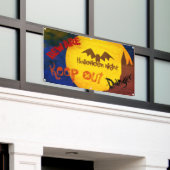 Beängstigende Halloween-Banner Banner (Äußeres Gebäude)
