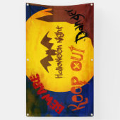 Beängstigende Halloween-Banner Banner (Vertikal)